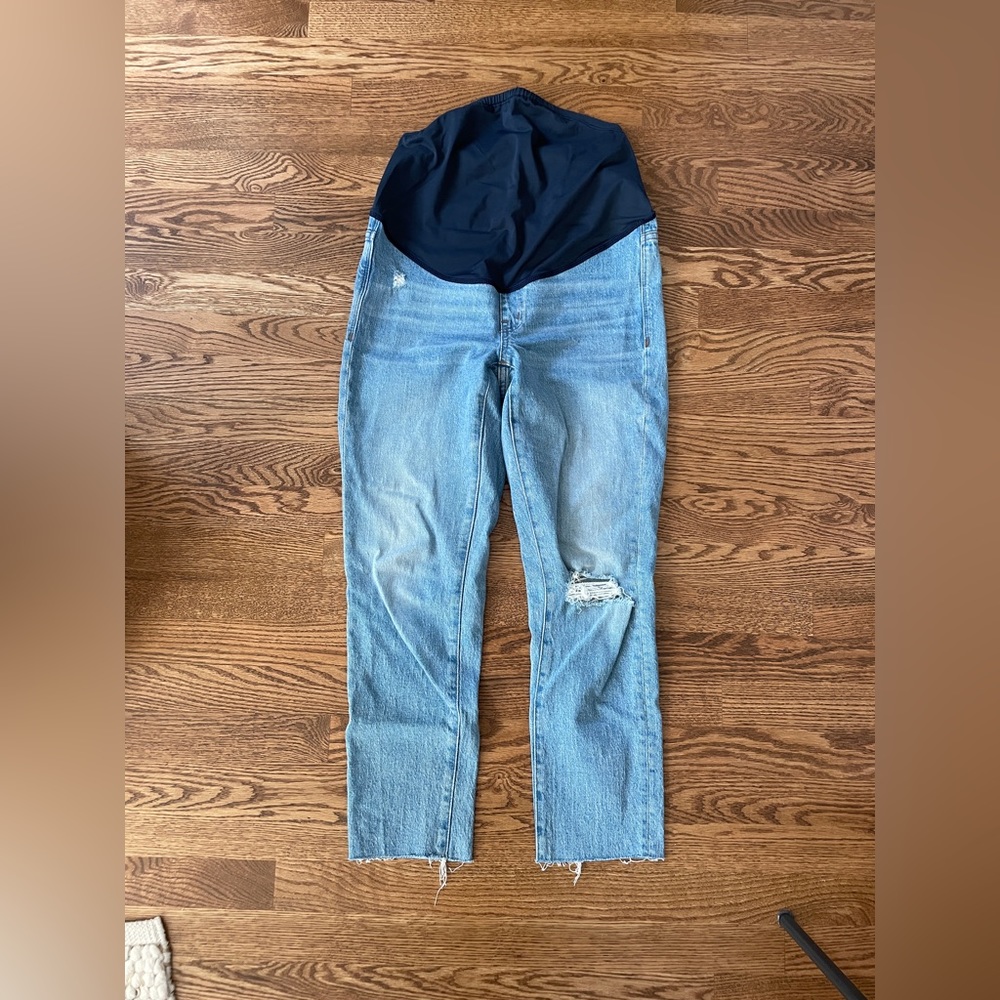 Madewell Maternity Perfect Vintage Crop Jeans